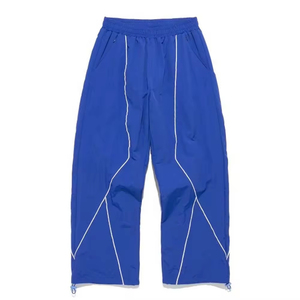 Conjunto de Chaqueta de Dos Piezas con Diseño de Color Combinado, Chaqueta Cortavientos de Nailon y Poliéster con Cierre, Ropa Deportiva Urbana para Hombre, Novedad 2026 - Product Image 5