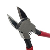 Pince coupante industrielle métrique en acier allié de haute qualité, outil de bijouterie, surface de mâchoire lisse, poignées revêtues de PVC, OEM/ODM