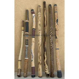 Durable and <b>Wooden</b> Lightweight Walking <b>Sticks</b> with Beautifully Designed Ergonomic Handles for Enhanced Grip and Long-term Use - Product Image 1