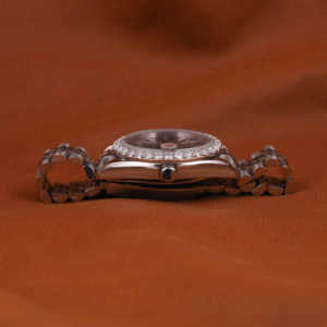 Reloj de Diamante Moissanite de Alta Calidad, Piedras con Corte Brillante, Movimiento Mecánico ETA, Correa de Cuero y Acero Inoxidable, Regalo de Aniversario, Estilo de Lujo - Product Image 2