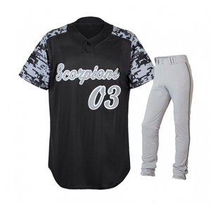 Camiseta de Béisbol Unisex de Alta Calidad, Personalizada con Sublimación Digital, Teñida, Antibacteriana, Transpirable, de Secado Rápido, Anti-UV, 100% Poliéster - Product Image 6
