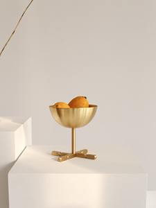 Modesto Tazón de Servir de Metal con Acabado Dorado, Perfecto para Ocasiones Especiales, Catering y Eventos, Venta al por Mayor desde India - Product Image 5