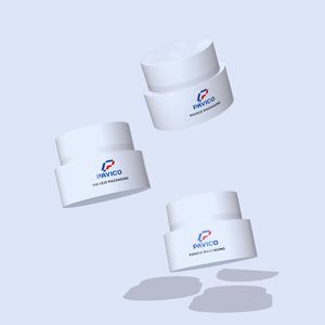 Tarro PET de 100ml de alta calidad con tapa redonda Nueva forma cilíndrica superior para alimentos Cosméticos Envases de plástico - Product Image 4