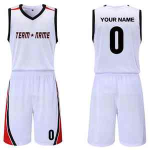 Seragam basket tahan lama dengan jahitan diperkuat dan kain penyerap kelembapan berongga untuk kenyamanan dan gerakan yang lebih baik - Product Image 4