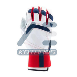 Guantes de Bateo de Béisbol Premium con Palma de Cuero Cabretta Diseñados para un Agarre Fuerte, un Swing Preciso y Prácticas de Alto Volumen - Product Image 5
