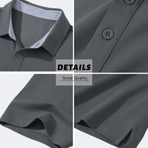 High Quality 180gsm 100% Polyester Quick Dry Short Sleeve Polo <b>Shirts</b> Plain Blank Custom logo Printed Custom Men's Polo <b>Shirts</b> - Product Image 3