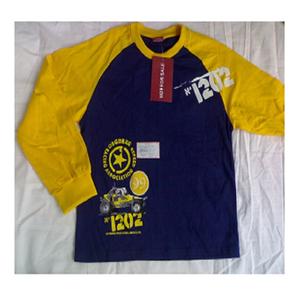 Camiseta india de algodón 100% para niños, nuevo diseño, ropa informal larga para Fitness para técnica de estampado Puff, Jersey de precio al por mayor - Product Image 2