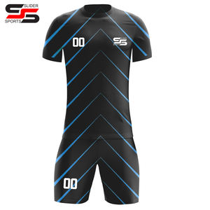 Factory Made Latest Sublimation Design Football Training Uniform Soccer Sports Sets <b>Kits</b> High Quality Customized Soccer Uniform - Product Image 1
