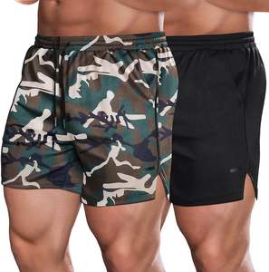 Nouveau été hommes maille Gym musculation décontracté Shorts amples Joggers extérieur Fitness Shorts de plage hommes Shorts de sport - Product Image 4
