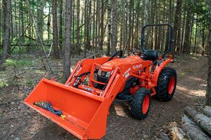 รถตักดิน4X4ดีเซลขนาดกะทัดรัด2019 Kubota BX25D รถตักดินด้านหน้าและด้านหลังรถตักใช้ได้ - Product Image 5