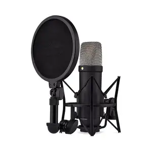 NT1 5th Generation Large-diaphragm Studio Condenser Microphone with XLR and USB Outputs Vocal Recording and Podcasting
