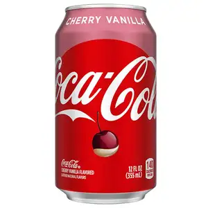 Minuman lembut Cherry Vanila Coca Cola | 355ml- Cherry Coke - Vanila coca cola USA untuk dijual