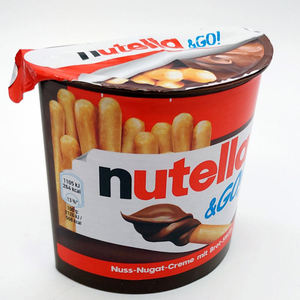Nutella & Go, collation préférée des enfants, mélange de chocolat et de noisettes avec bâtonnets croustillants - Product Image 1