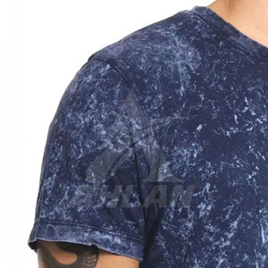 T-shirts pour hommes de haute qualité, fabriqués en usine, en promotion en ligne, prix de gros, t-shirts délavés à l'acide - Product Image 4