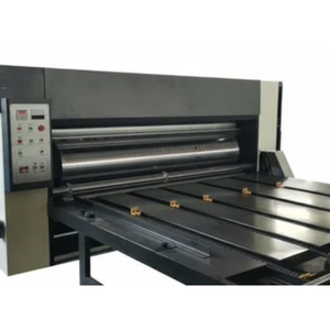 เครื่องพิมพ์สล็อตเตอร์สองสีสำหรับกล่องกระดาษลูกฟูก อุปกรณ์การพิมพ์และบรรจุภัณฑ์ความแม่นยำสูง ราคาดีที่สุด - Product Image 1