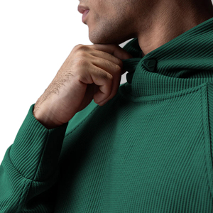 เสื้อมีฮู้ดผ้าโพลีเอสเตอร์แบบสวมหัวสำหรับผู้ชายเสื้อมีฮู้ดสำหรับฤดูหนาวและฤดูใบไม้ผลิ2025โลโก้ออกแบบได้ตามต้องการ - Product Image 4