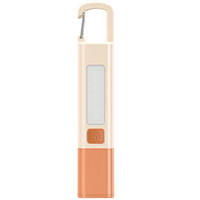 Mini lampe torche LED de camping portable avec lumière latérale COB