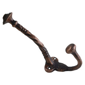 Crochet mural en métal antique de qualité supérieure, finition peinte, idéal pour la décoration intérieure, design en fonte de fer, porte-manteau en métal - Product Image 6