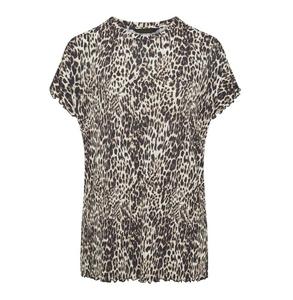 Top Deal Vintage Animal Print Camisetas de mujer Manga corta Verano Casual O-cuello Anti-Pilling Transpirable Bangladesh Hecho - Product Image 2