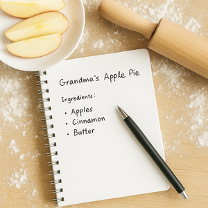 Лабон милый журнал рецептов с красочными иконами еды в спиральном переплете Поваренная книга для планирования еды на домашней кухне и творческой кулинарии - Product Image 3