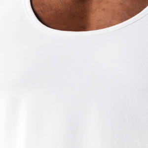 Chaleco atlético sin mangas para hombre, camiseta sin mangas elástica lisa de tela duradera para uso informal, camiseta sin mangas activa para gimnasio para entrenamientos diarios - Product Image 2