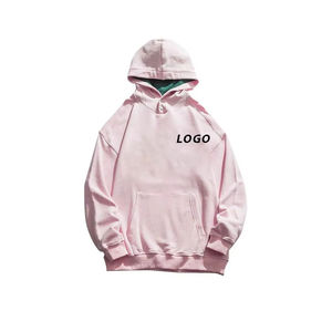 Wholesale Custom Logo Graphic 100% Cotton French Terry Hoodies Men Blank Pullover Men's Hoodies Sweatshirts - Product Image 4