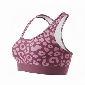 Sujetador Deportivo con Estampado de Leopardo para Mujer, Precio de Fábrica, para Yoga, Gimnasio, Ropa Deportiva - Product Image 3