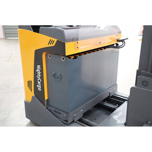 Equipo de Manejo de Materiales para Almacenes, Montacargas con Desplazamiento Lateral, Carretilla Elevadora Eléctrica con Certificado CE - Product Image 6