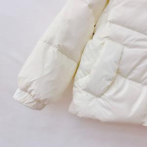 Veste matelassée en duvet de nylon épais conçue sur mesure pour hommes manteaux chauds d'hiver à col montant - Product Image 3