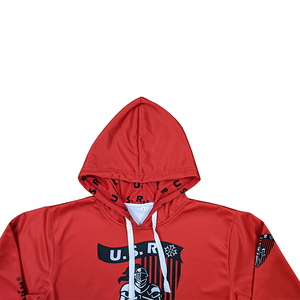 Pull-over à capuche de haute qualité pour hommes, avec doublure, logo personnalisé et couleurs, vêtements en polaire PK - Product Image 5