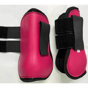 ชุดรองขาสำหรับม้าแบบคลาสสิก ทำจากนีโอพรีน สำหรับป้องกันเอ็นขาและข้อเท้า สำหรับม้าแข่ง คุณภาพสูง ทนทาน พับเก็บได้ ขายส่งตามสั่ง - Product Image 1