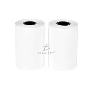ม้วนกระดาษความร้อนขนาด 58x45 มม. สำหรับเครื่องพิมพ์ขนาดเล็ก กระดาษสองชั้นสำหรับเครื่องบันทึกคลื่นไฟฟ้าหัวใจ (ECG) และเครื่องบันทึกเงินสด พร้อมแกนกระดาษ รุ่น 80x80 และ 57 มม. - Product Image 3
