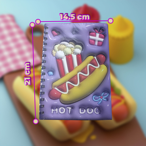 Quaderno A4 a Spirale con Copertina Spessa in PVC e 180 Fogli a Righe, 100 Pagine Interne per Promozioni e Pittura a Gouache - Product Image 5