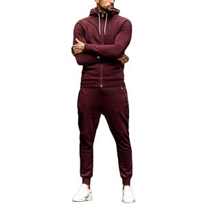 ชุดวอร์มและกางเกงเรียกเหงื่อสำหรับผู้ชายชุดวอร์มผ้าฟลีซชุดวอร์มปักแบบกำหนดเอง - Product Image 1