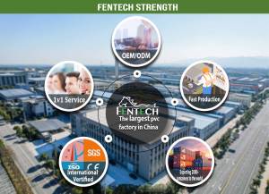 Fentech Modern tasarım alaşım alüminyum kazık çit bahçe binaları alüminyum çit ve kapı - Product Image 5