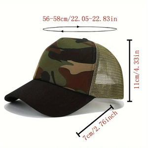 Casquette de baseball en maille vintage réglable pour femmes chapeau de papa de couleur unie élégant pour les sports de plein air d'été léger et confortable - Product Image 1