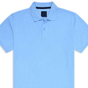 Camisetas Polo de Color Sólido con Logotipo Personalizado, de Secado Rápido, Lisas, Bordadas, de Algodón Lavado, para Hombre, en Oferta - Product Image 5