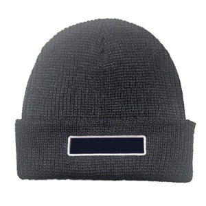 Solid Color Outdoor Warm Customize <b>Winter</b> Hats Skull <b>Caps</b> <b>For</b> <b>Men</b> Women Embroidery Logo Cuffed Beanies - Product Image 2