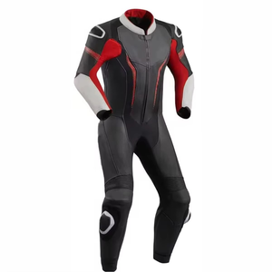 Traje de Motocicleta de Cuero Transpirable para Invierno/Verano, Ropa de Carreras Elegante, Anti-UV, Personalizable, Unisex, de Alta Calidad - Product Image 2