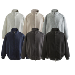 Sweat-shirt à col zippé sur mesure pour homme, en molleton de coton de qualité supérieure, décontracté, tendance, athlétique, streetwear - Product Image 1