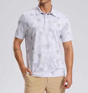 Hommes de haute qualité pour polos personnalisé respirant anti-boulochage couleur unie tissu tricoté décontracté conception unie en gros - Product Image 3