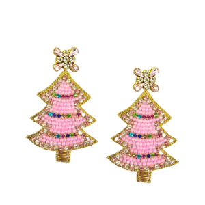 <b>Top</b> Selling Seed Beads Embroidery Christmas <b>Earrings</b> for Gifts DIY Seed Beads Embroidery Christmas <b>Earrings</b> Beaded <b>Earrings</b> - Product Image 6