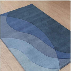 Tapis moderne tufté à la main Tapis élégant fait main pour les espaces de vie - Product Image 6