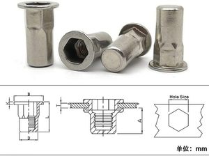 Ligne de production automatique de rivets hexagonaux plats pour usine au Vietnam, écrous aveugles en acier inoxydable pour l'assemblage de meubles - Product Image 5