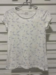 เสื้อยืดสตรีผ้าฝ้าย100% คุณภาพสูงเทรนด์ใหม่แขนสั้นสำหรับใช้ในชีวิตประจำวันพิมพ์ลายโลโก้รูปแบบจุด - Product Image 2