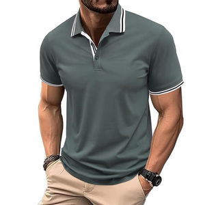 2024 chemises de golf pour hommes à manches courtes polo décontracté à séchage rapide Performance Polo T-Shirts personnalisé mode OEM respirant - Product Image 5