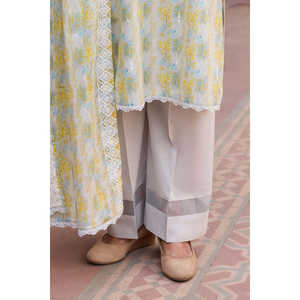 Conjunto de Traje de 3 Piezas para Mujer con Bordado y Estampado, con Dupatta Bordada, Modelo DN-62017 - Product Image 5