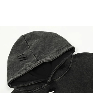 Top Qualité Fabriqué En Usine Hommes Distressed Hoodies Nouveau Design Prix De Gros Hommes Distressed Hoodie Pour Adultes - Product Image 3