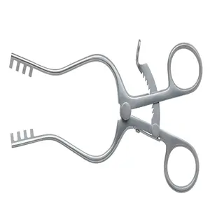 Écarteur de bouche orthodontique avec coussinet en Silicone, ouvre-bouche en acier inoxydable, outil de rétracteur de bouche pour Implant dentaire