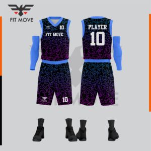 2024 uniforme de basket-ball pour hommes confortable qualité supérieure Sublimation imprimé respirant grande taille en gros pas cher prix OEM ODM - Product Image 5